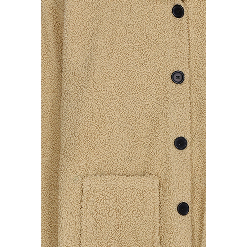 Beige Teddy Coat Jacket | Montivo Pakistan