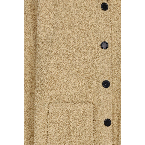 Beige Teddy Coat Jacket | Montivo Pakistan
