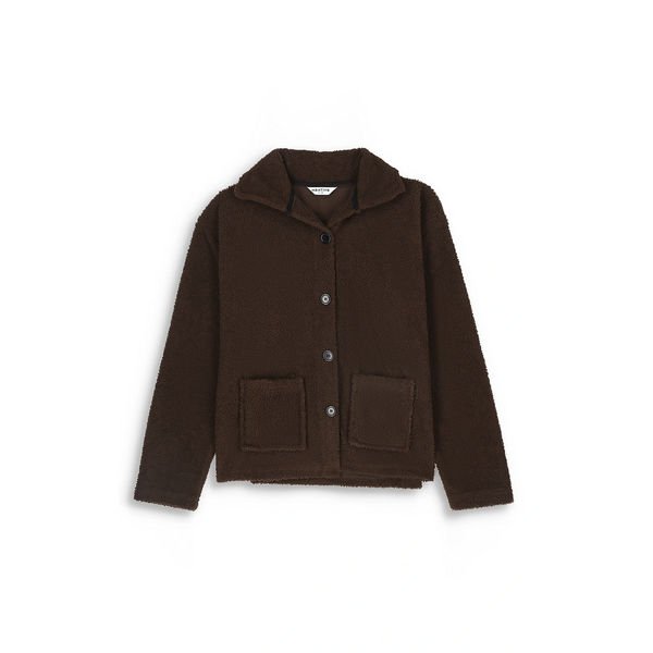 Brown Teddy Coat Jacket | Montivo Pakistan