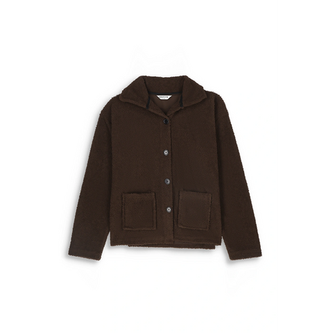 Brown Teddy Coat Jacket | Montivo Pakistan