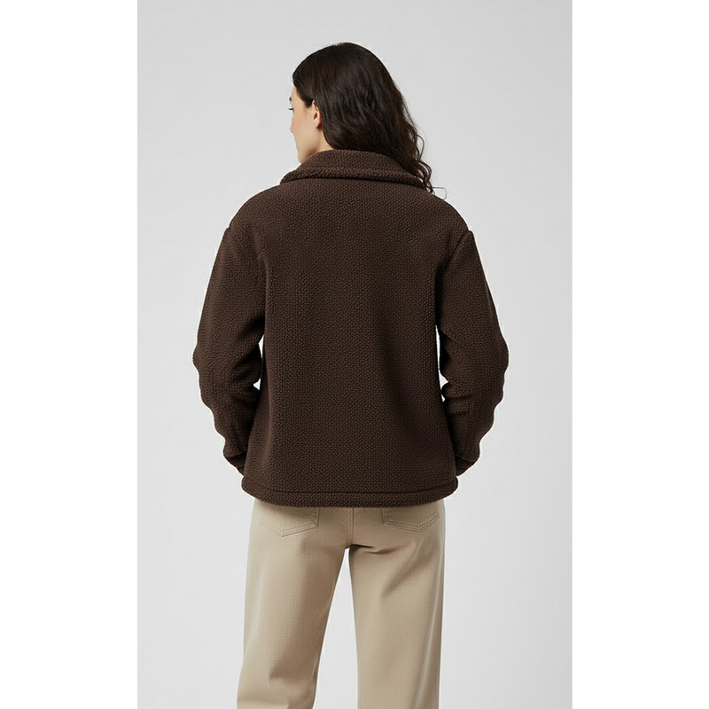 Brown Teddy Coat Jacket | Montivo Pakistan