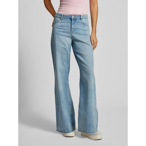 Light Blue Wide Leg Jeans | Montivo Pakistan