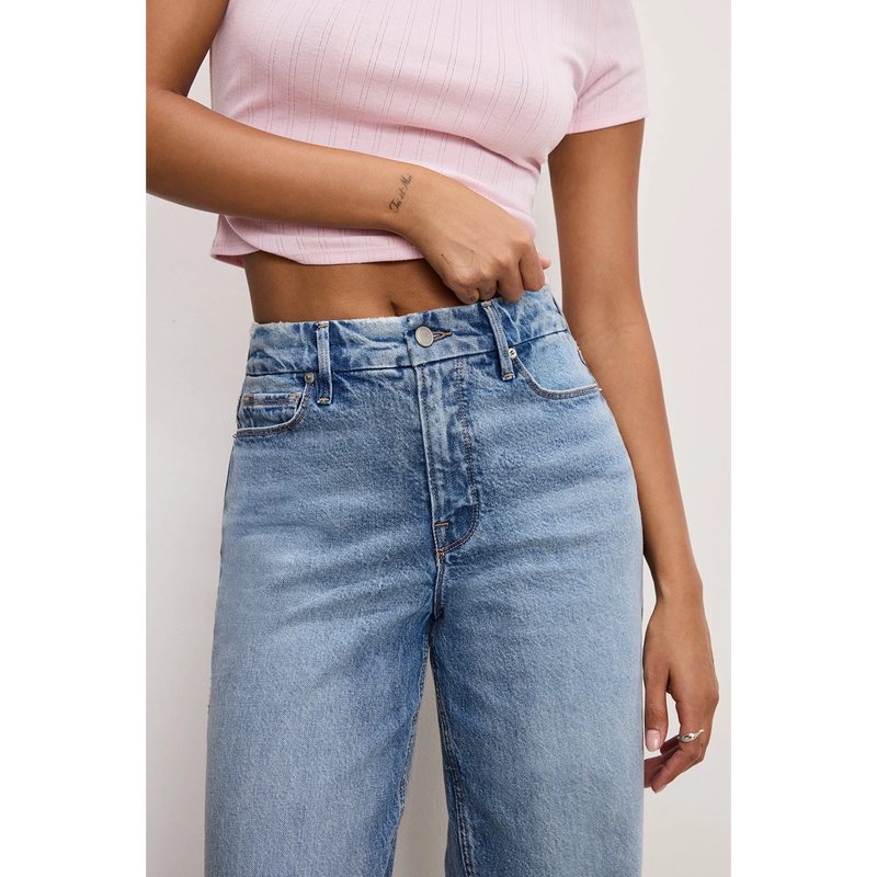 Blue Wide Leg Jeans | Montivo Pakistan
