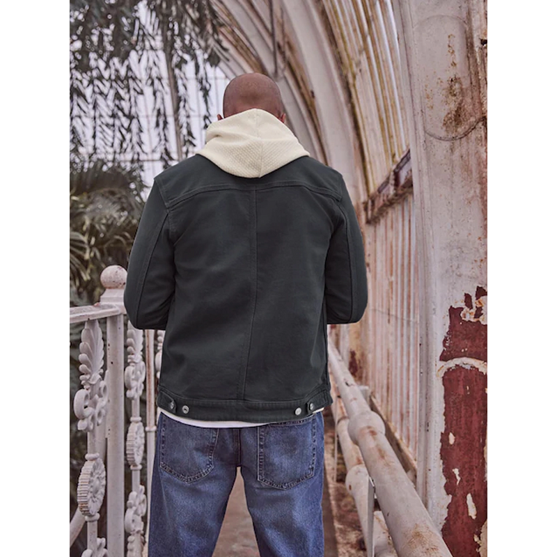 Greyish Blue Denim Trucker Jacket | Montivo Pakistan