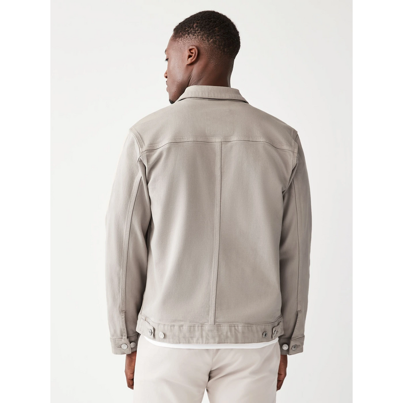 Light Beige Denim Trucker Jacket | Montivo Pakistan