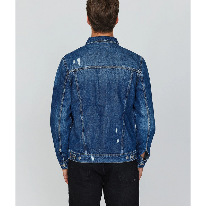 Blue Denim Distressed Jacket | Montivo Pakistan