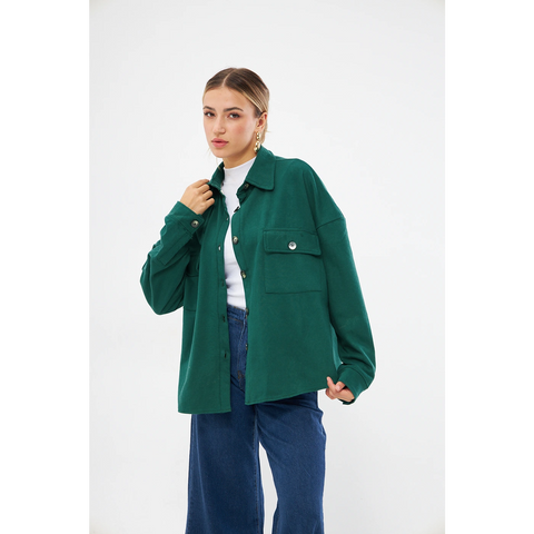 Green Oversized Shirt | Montivo Pakistan