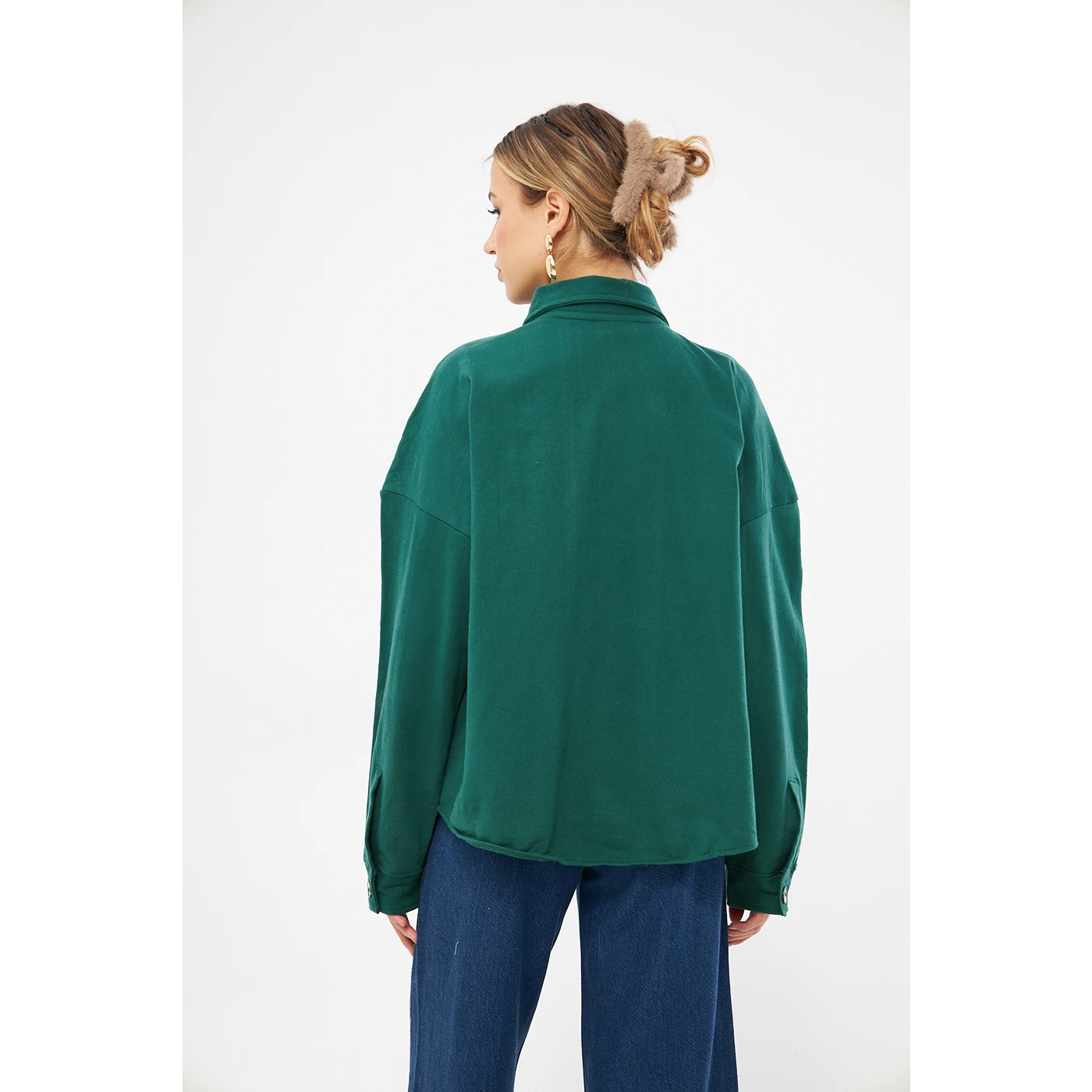 Green Oversized Shirt | Montivo Pakistan