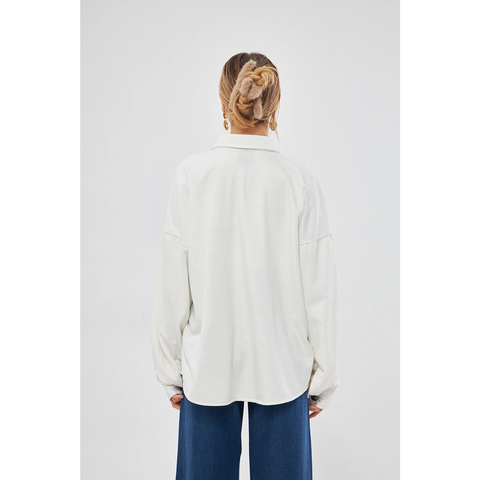White Oversized Shirt | Montivo Pakistan