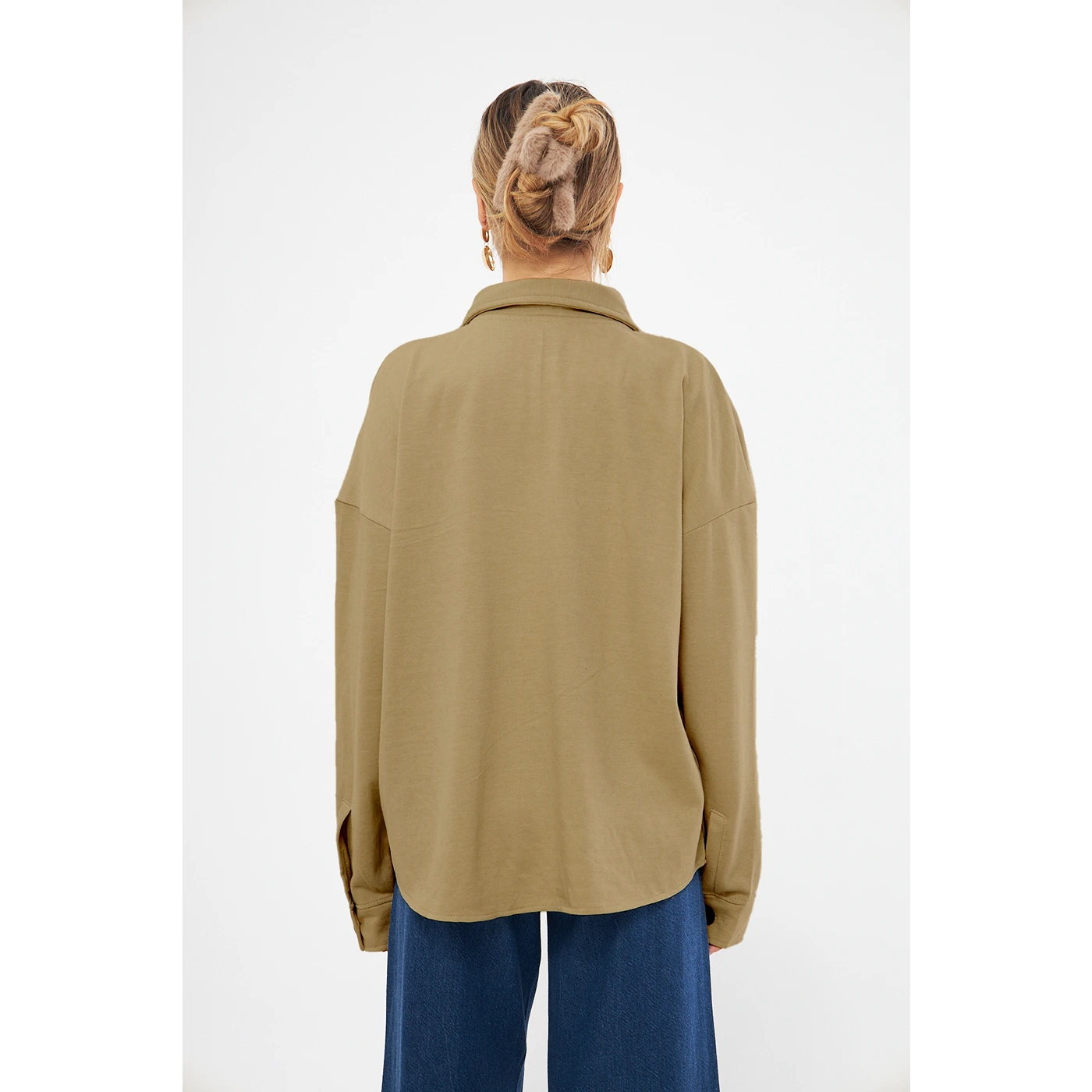 Brown Oversized Shirt | Montivo Pakistan