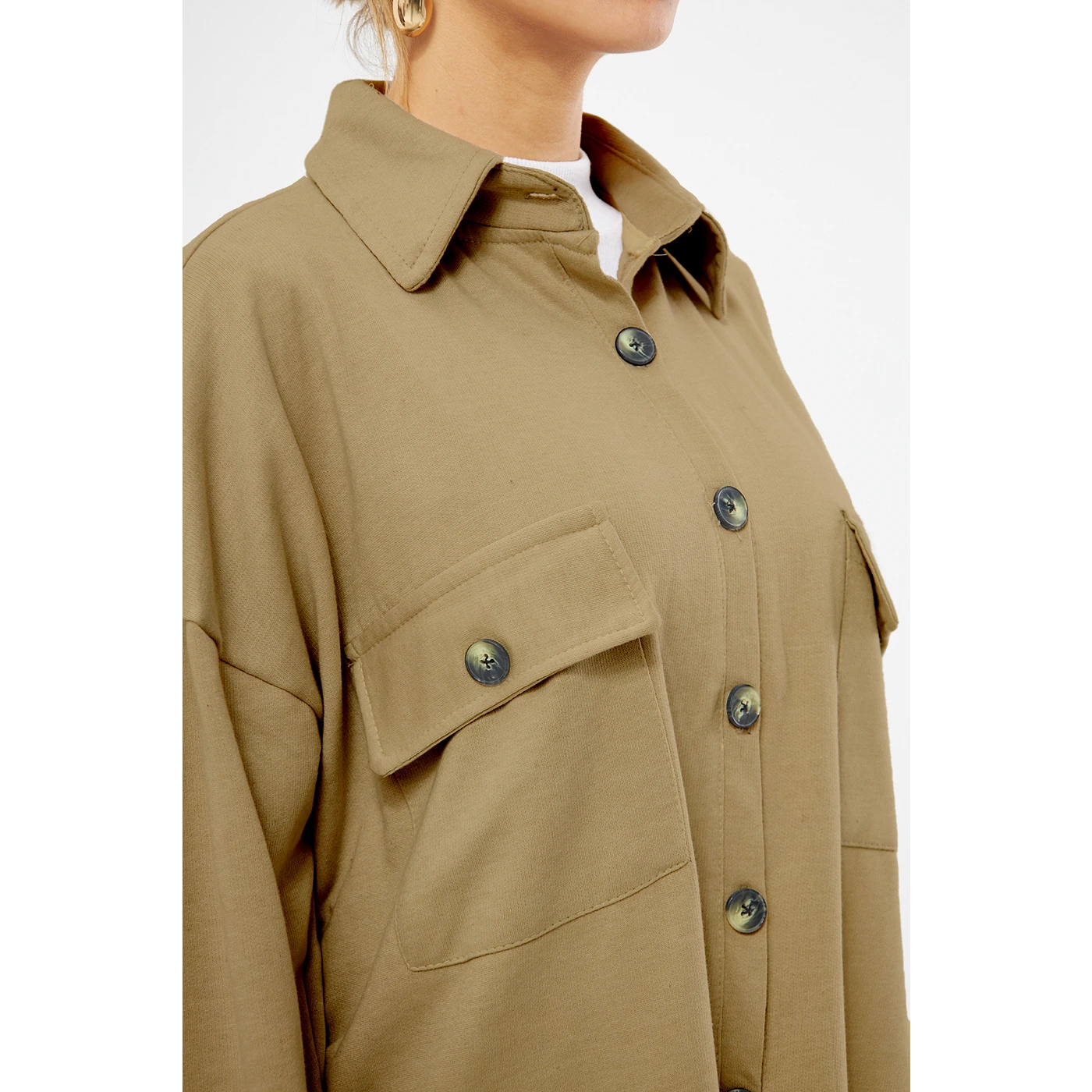 Brown Oversized Shirt | Montivo Pakistan