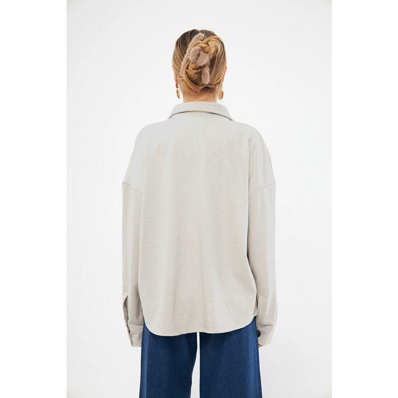 Beige Oversized Shirt | Montivo Pakistan