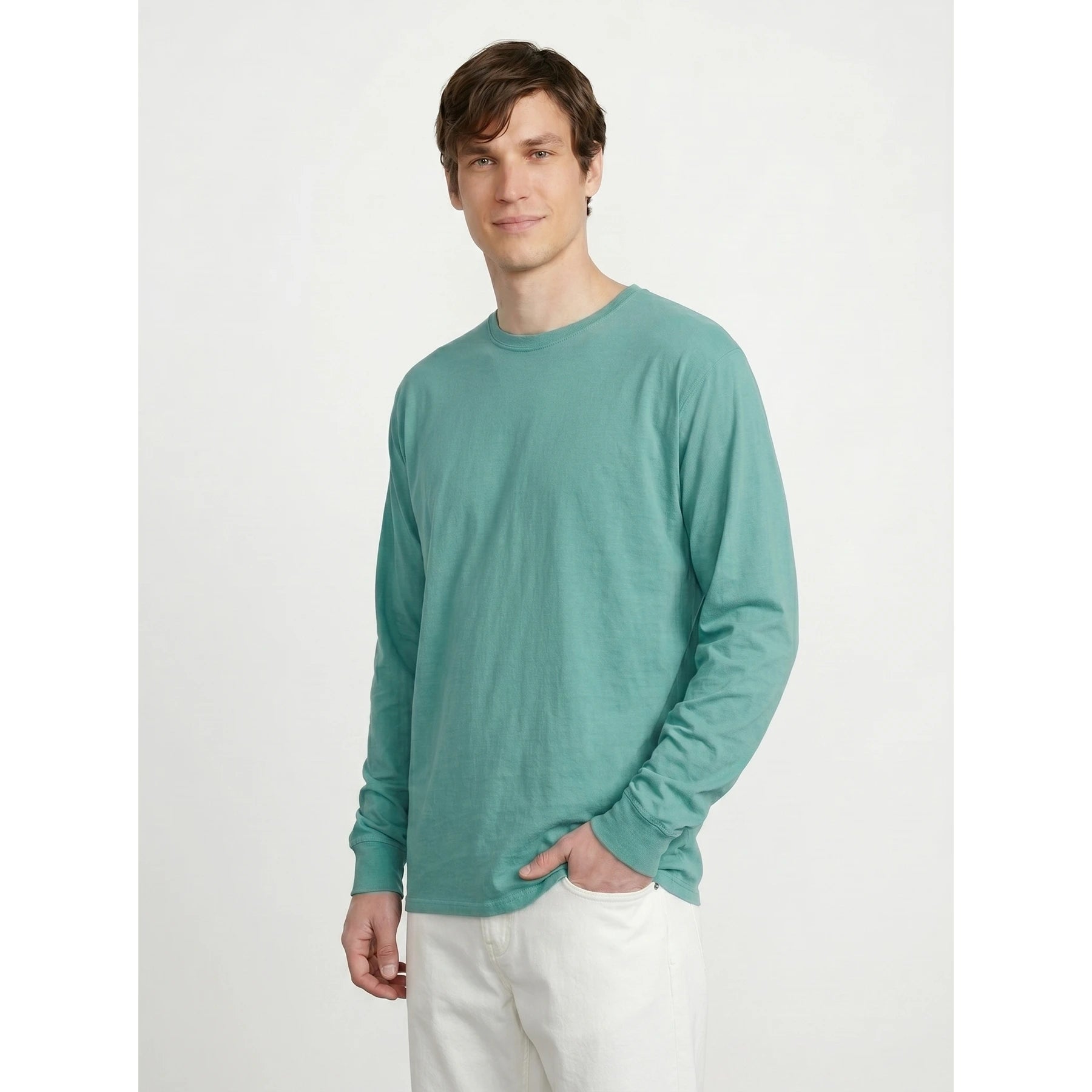 Mint Long Sleeves Tshirt | Montivo Pakistan