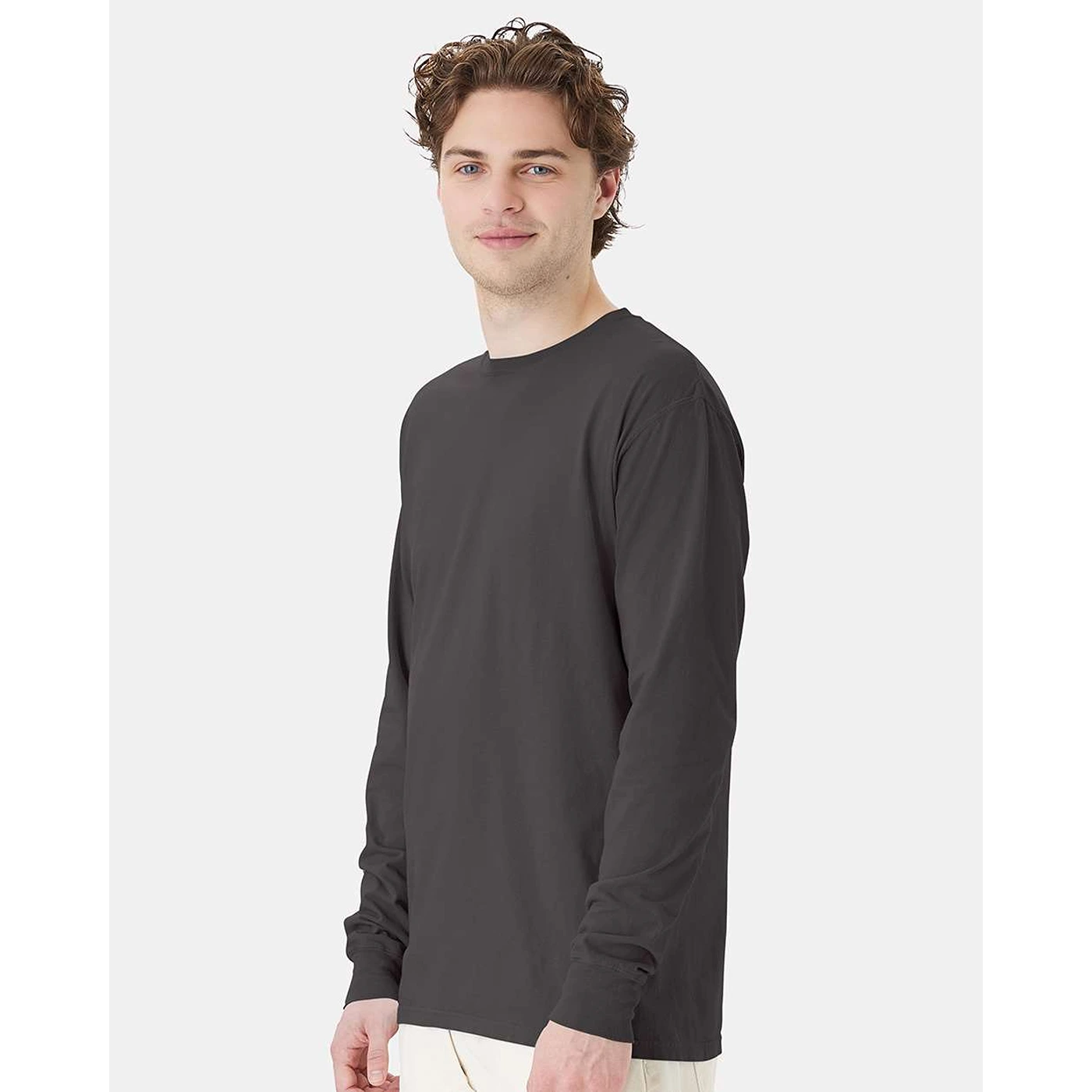 Dark Grey Long Sleeves Tshirt | Montivo Pakistan