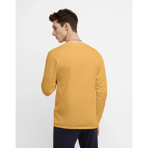 Mustard Long Sleeves Tshirt | Montivo Pakistan