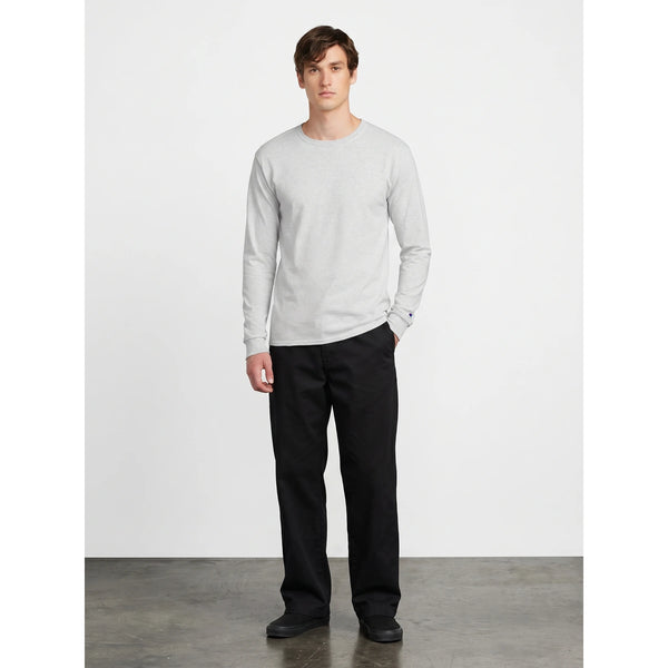 White Melange Long Sleeves Tshirt | Montivo Pakistan