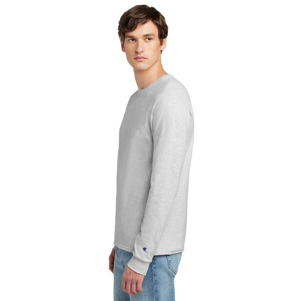 White Melange Long Sleeves Tshirt | Montivo Pakistan