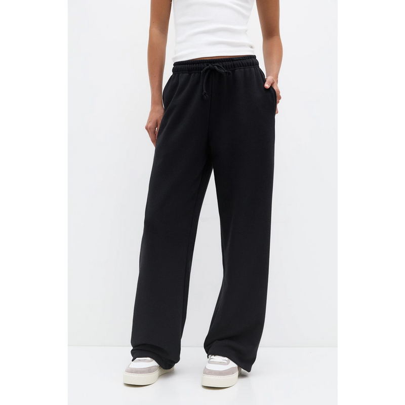 Black Wide Leg Trousers | Montivo Pakistan