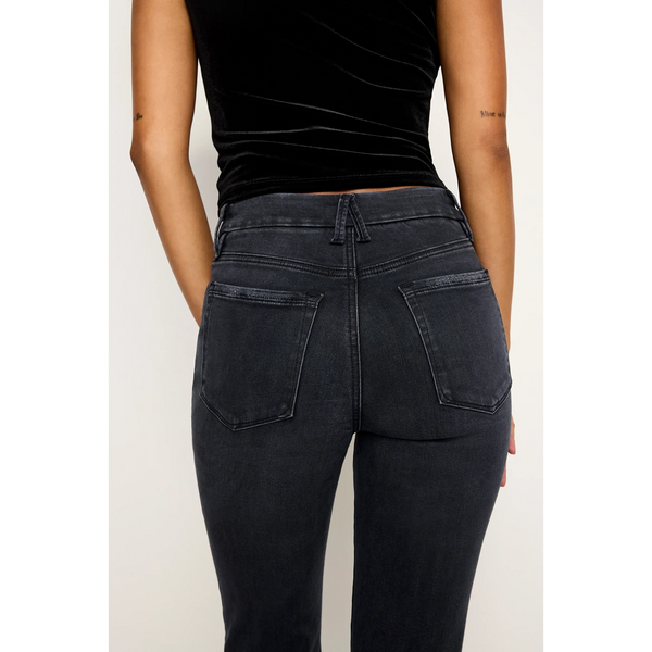 Charcoal Pull-On Flare Jeans | Montivo Pakistan