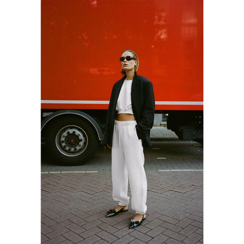 ZR White Joggers | Montivo Pakistan