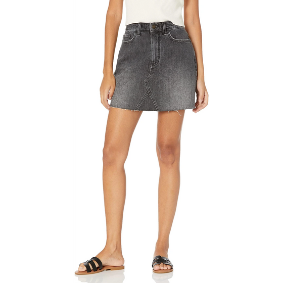 Charcoal Denim Mini Skirt | Montivo Pakistan