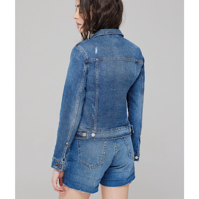 Slim Fit Denim Jacket | Montivo Pakistan