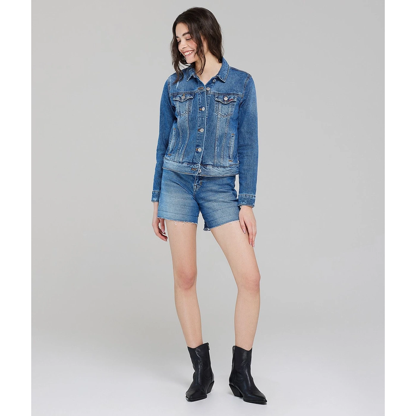 Slim Fit Denim Jacket | Montivo Pakistan