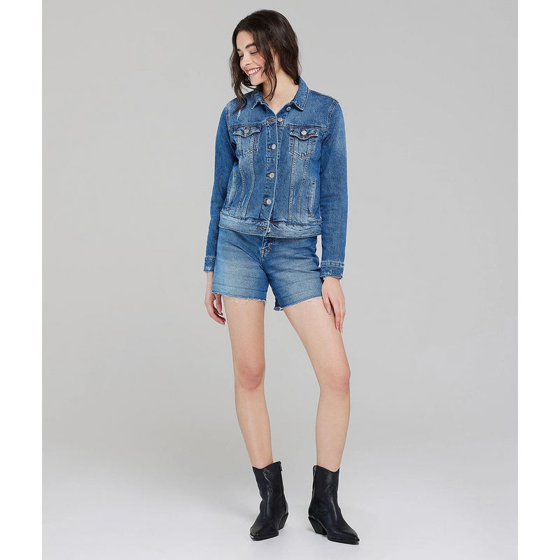 Slim Fit Denim Jacket | Montivo Pakistan