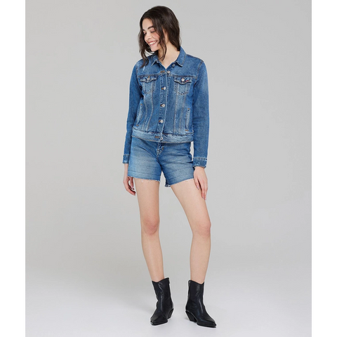 Slim Fit Denim Jacket | Montivo Pakistan