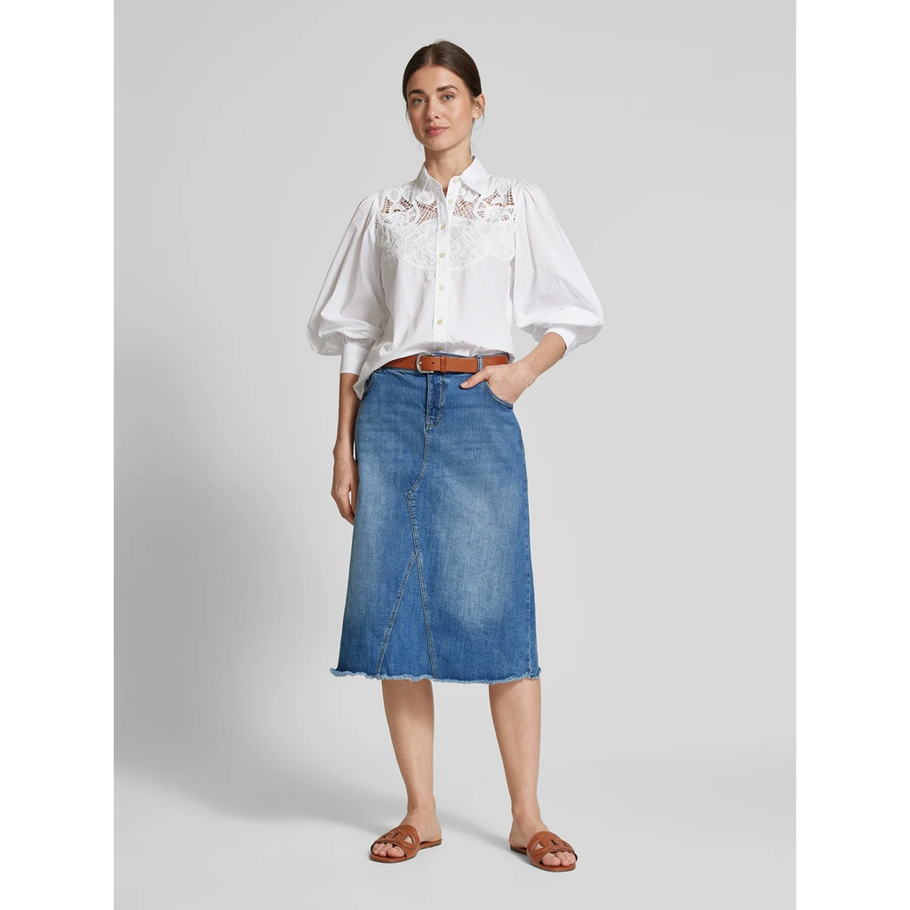 Knee Length Denim Skirt | Montivo Pakistan