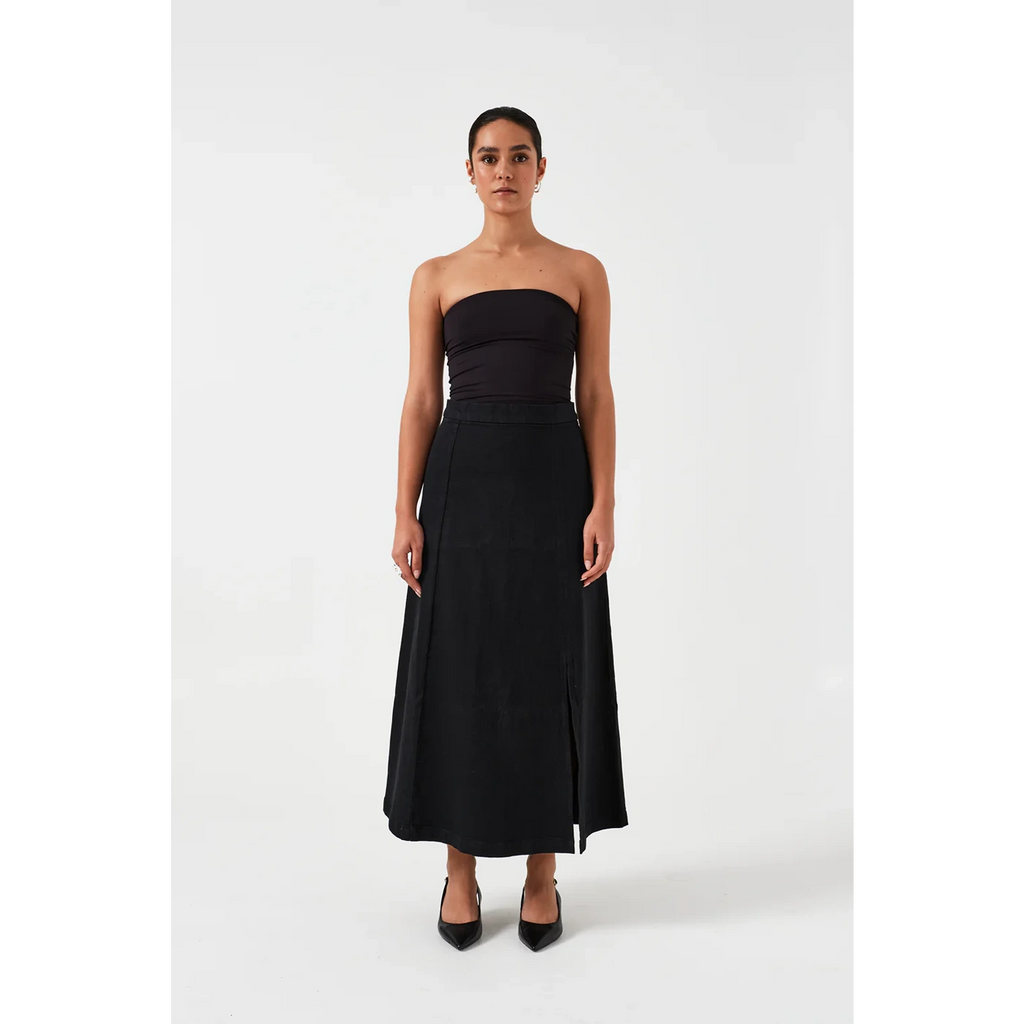 Black Slip Skirt | Montivo Pakistan