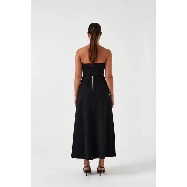 Black Slip Skirt | Montivo Pakistan