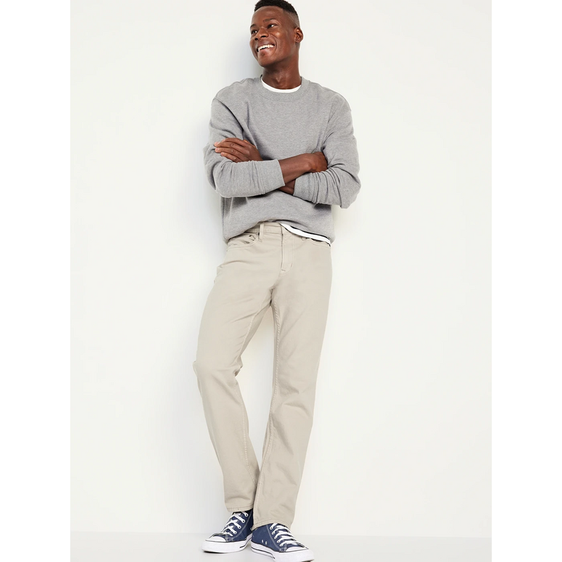 Ecru Slim Fit Flex Jeans | Montivo Pakistan