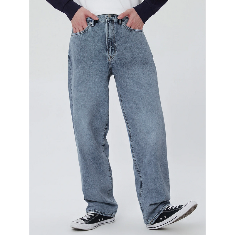 Light Blue Baggy Fit Jeans | Montivo Pakistan