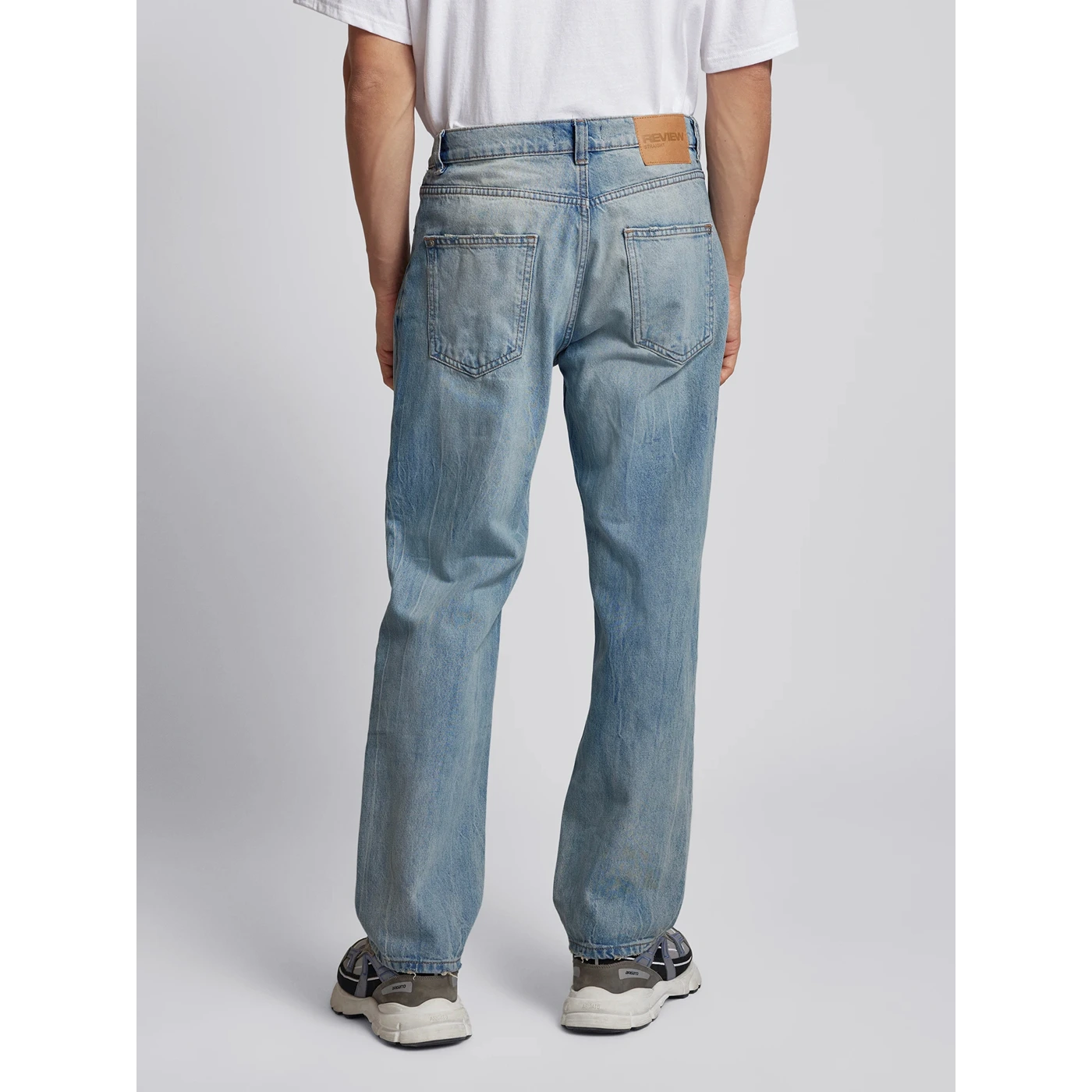 Light Blue Baggy Fit Jeans | Montivo Pakistan