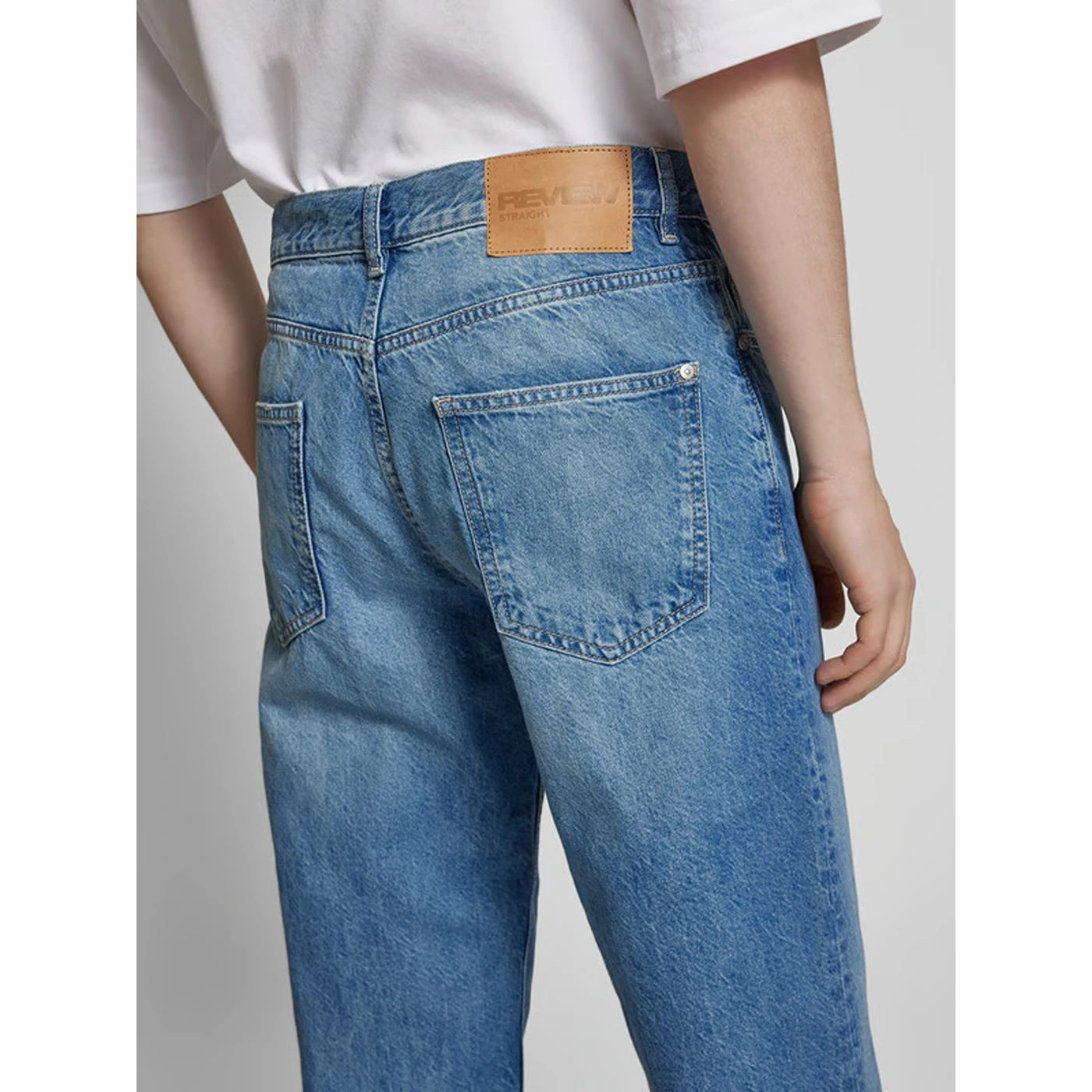 Mid Blue Baggy Fit Jeans | Montivo Pakistan