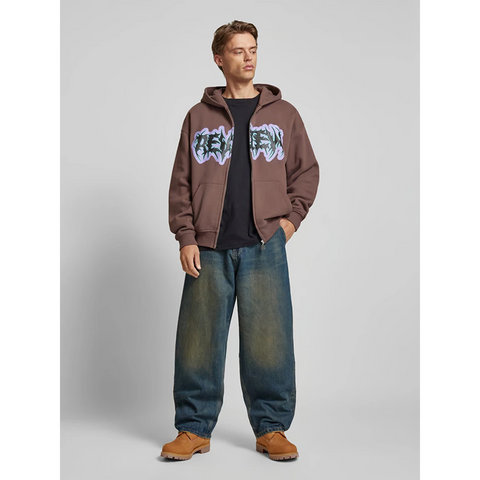 Vintage Blue Baggy Fit Jeans | Montivo Pakistan