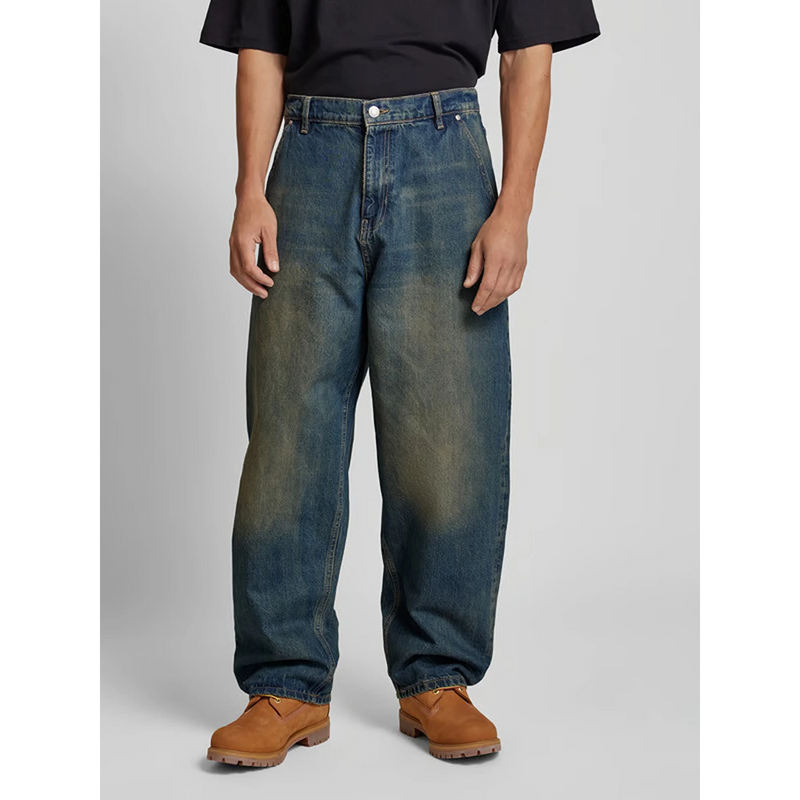 Vintage Blue Baggy Fit Jeans | Montivo Pakistan