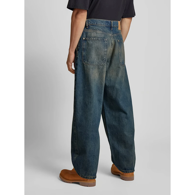 Vintage Blue Baggy Fit Jeans | Montivo Pakistan