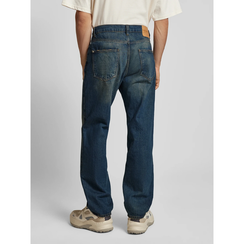 Dark Blue Vintage Baggy Fit Jeans | Montivo Pakistan