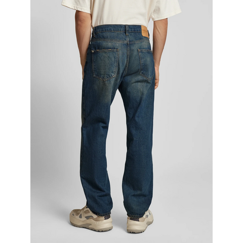 Dark Blue Vintage Baggy Fit Jeans | Montivo Pakistan