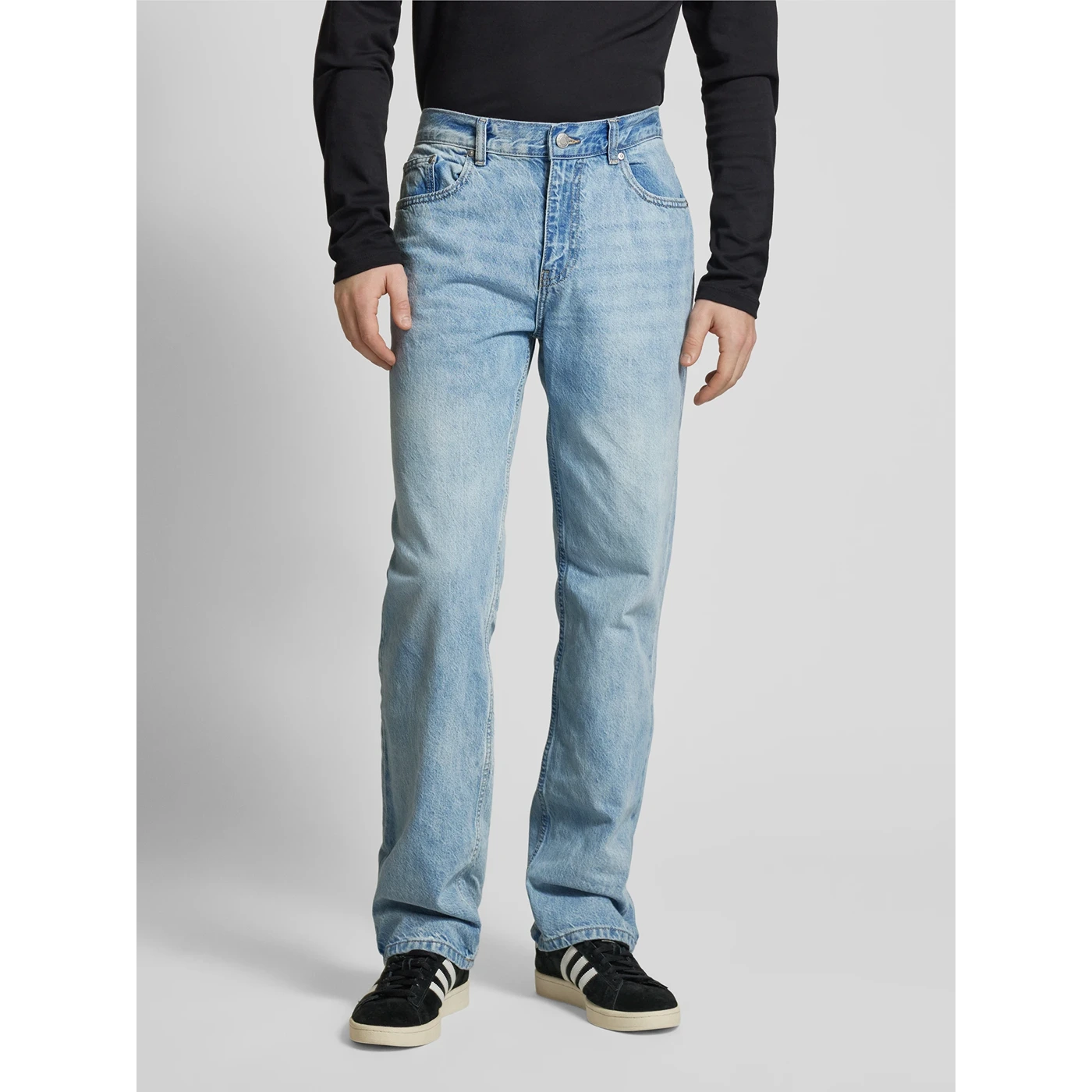 Light Blue Baggy Fit Jeans | Montivo Pakistan