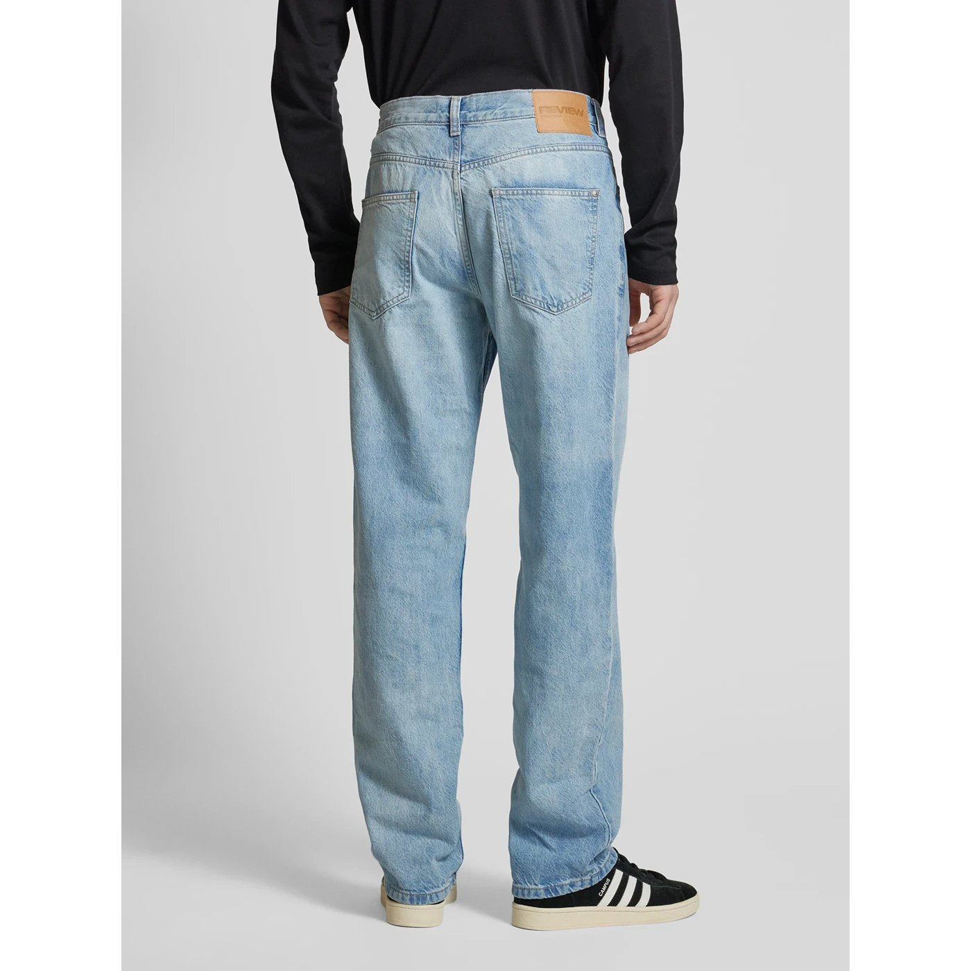 Light Blue Baggy Fit Jeans | Montivo Pakistan