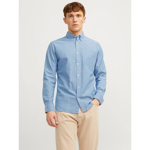 Bright Blue Slim Fit Shirt | Montivo Pakistan