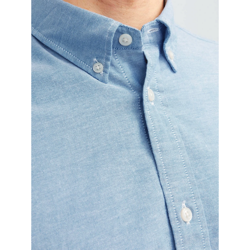 Bright Blue Slim Fit Shirt | Montivo Pakistan