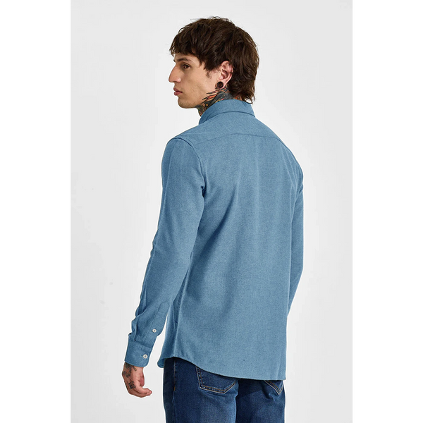 Fog Blue Slim Fit Shirt | Montivo Pakistan