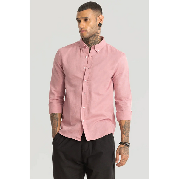 Pink Slim Fit Shirt | Montivo Pakistan