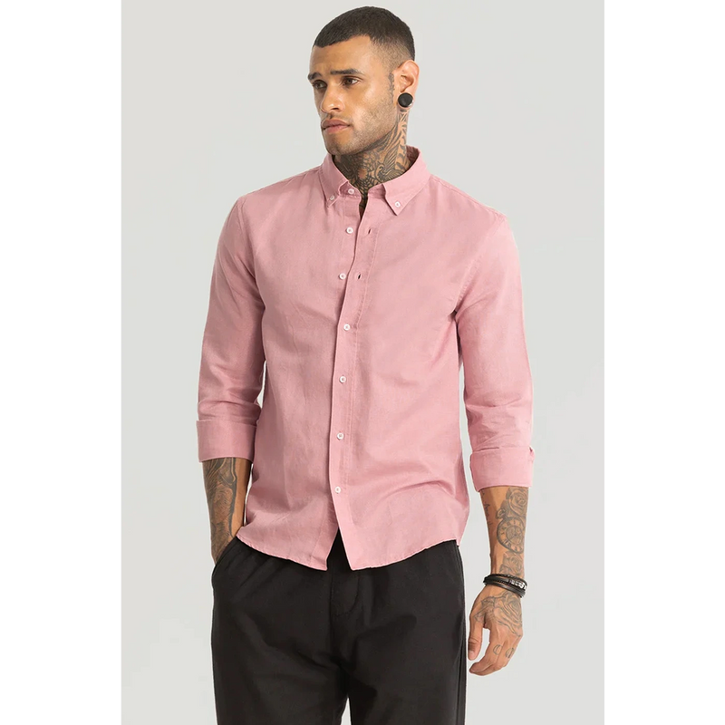 Pink Slim Fit Shirt | Montivo Pakistan