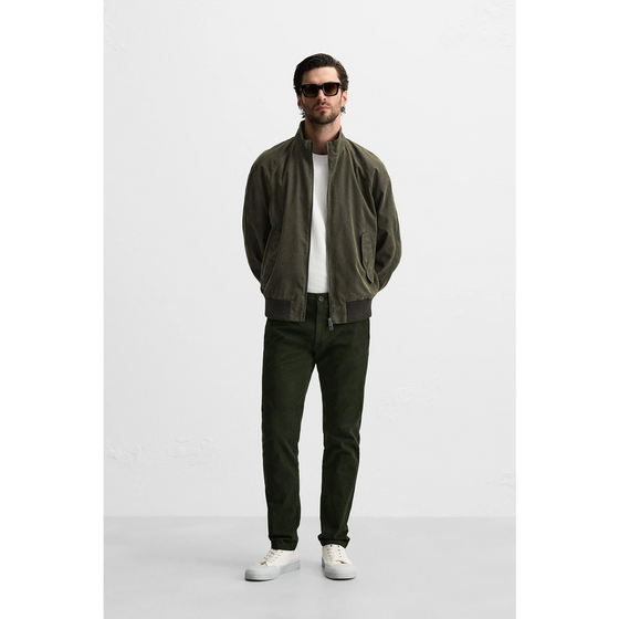 Bottle Green Slim Fit Chinos | Montivo Pakistan