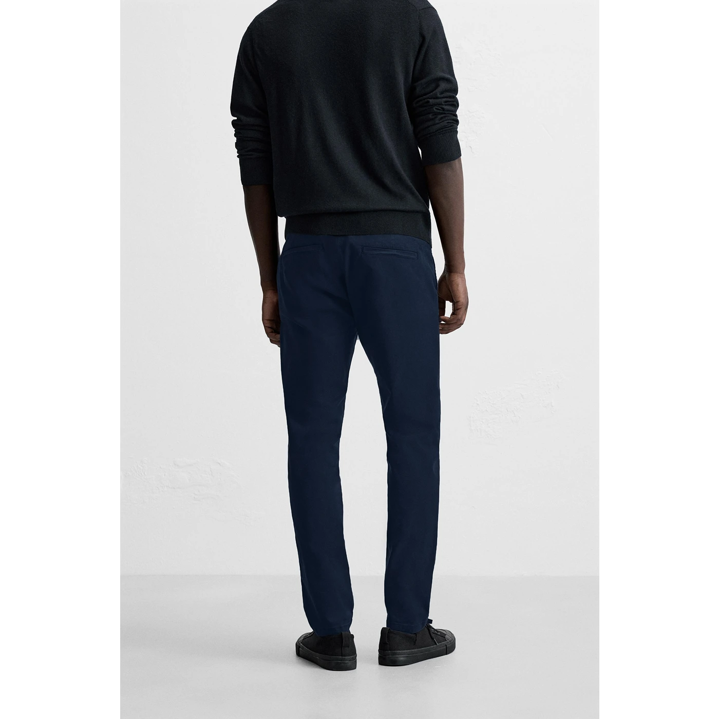 Royal Blue Slim Fit Chinos | Montivo Pakistan